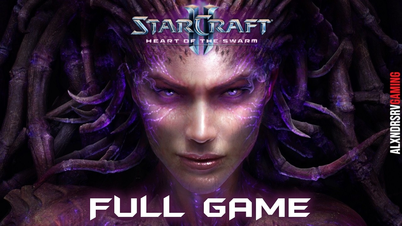 STARCRAFT 2 HEART OF THE SWARM Gameplay Walkthrough FULL GAME 4K 60FPS PC ULTRA No Commentary