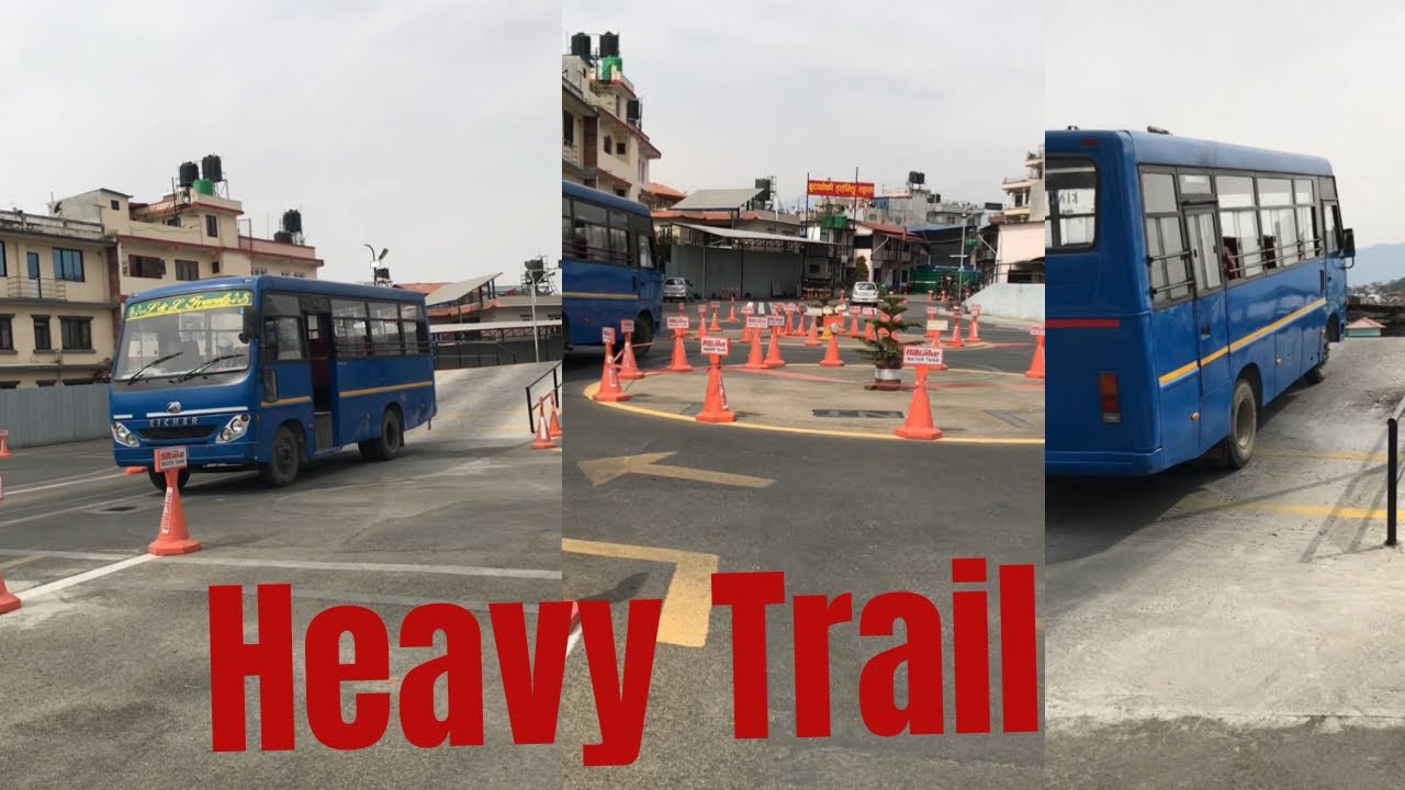 Bus #Heavy trail in nepal #truck #bus #lorry G category #Bus
