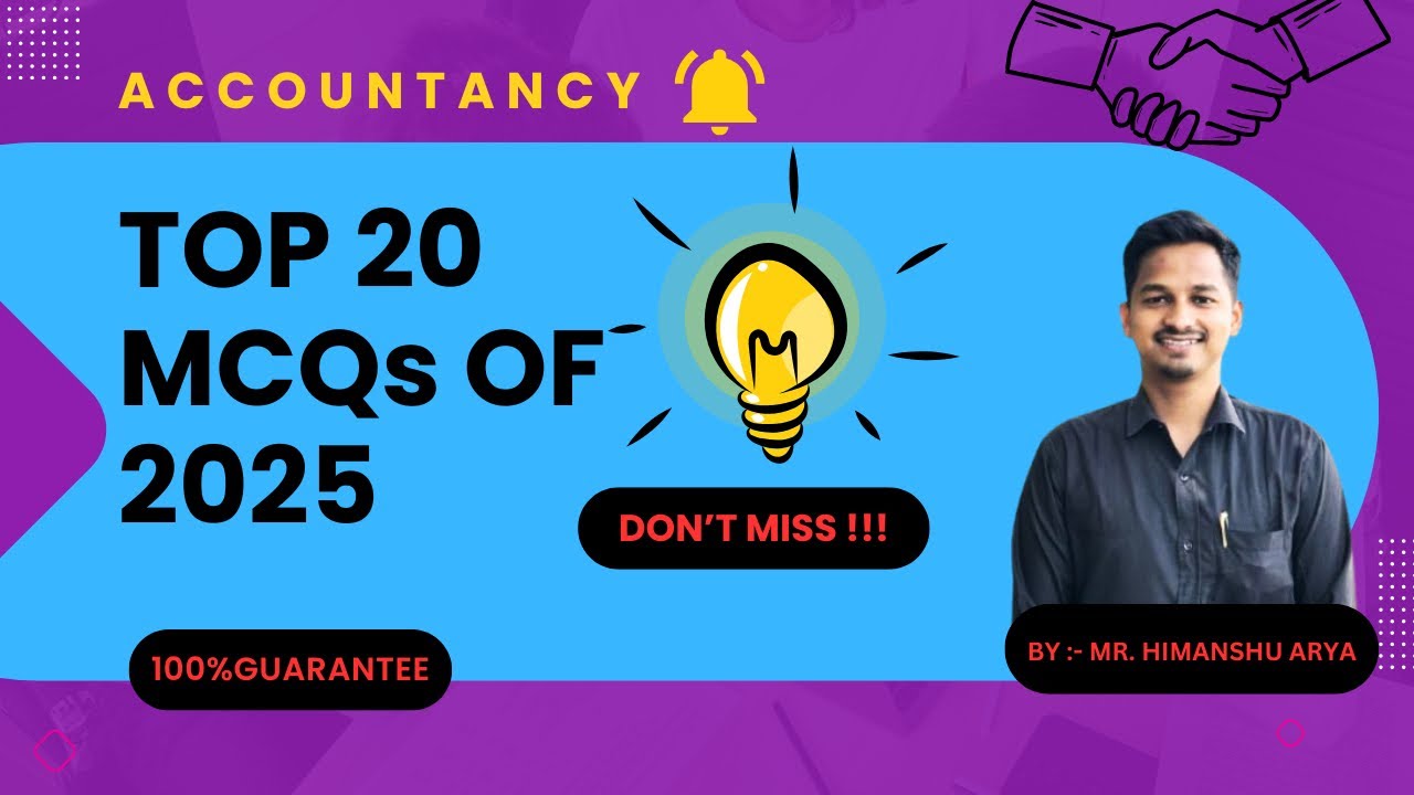 2025 Accountancy MCQs