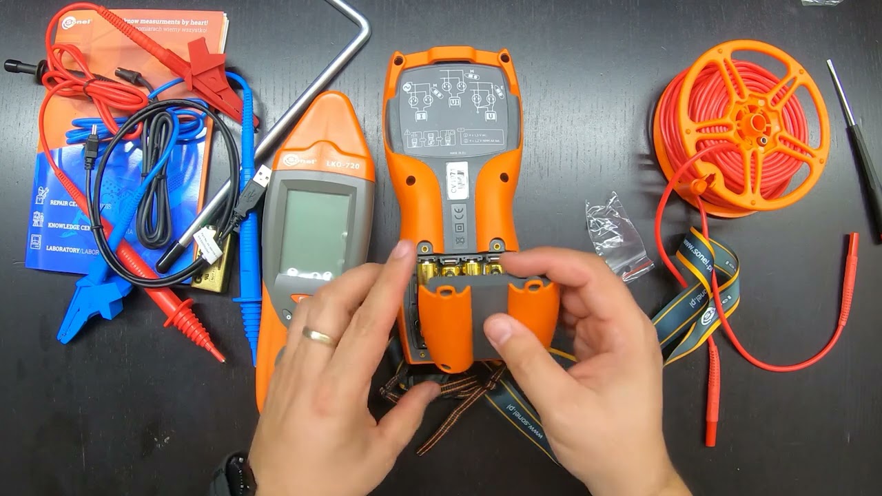Sonel LKZ-720 - Unboxing locator profesional de cabluri