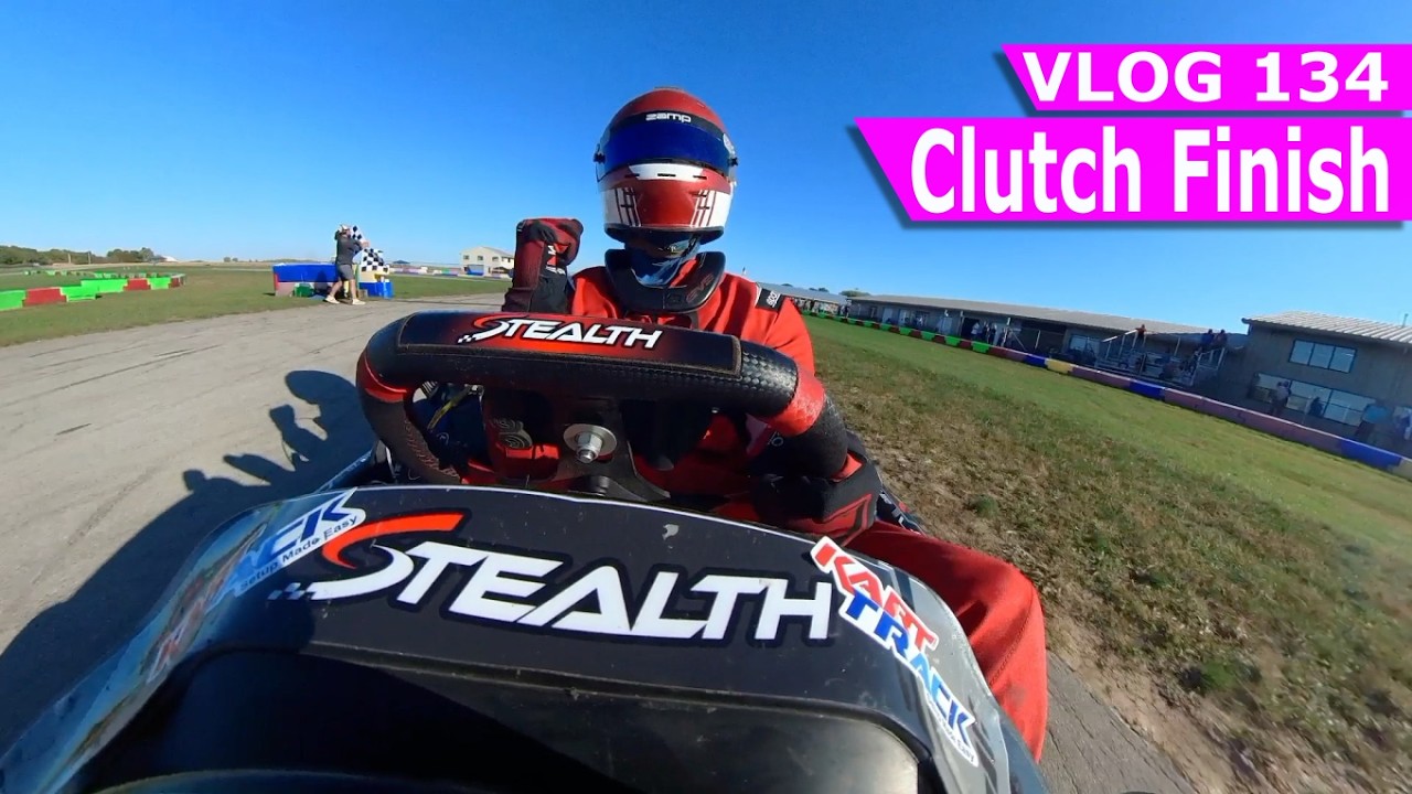 A Clutch Finish! - Kart Vlog - LO206 Racing [Vlog 134]