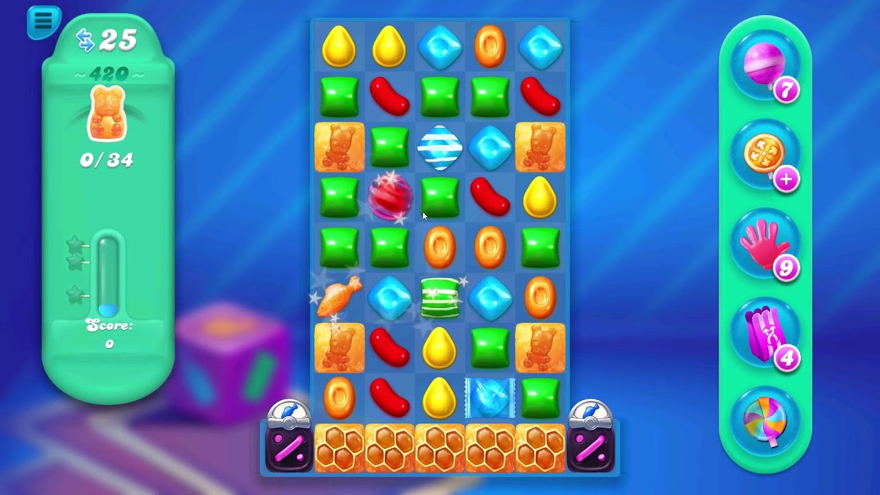 Candy Crush Soda Saga Levels 420 - 424