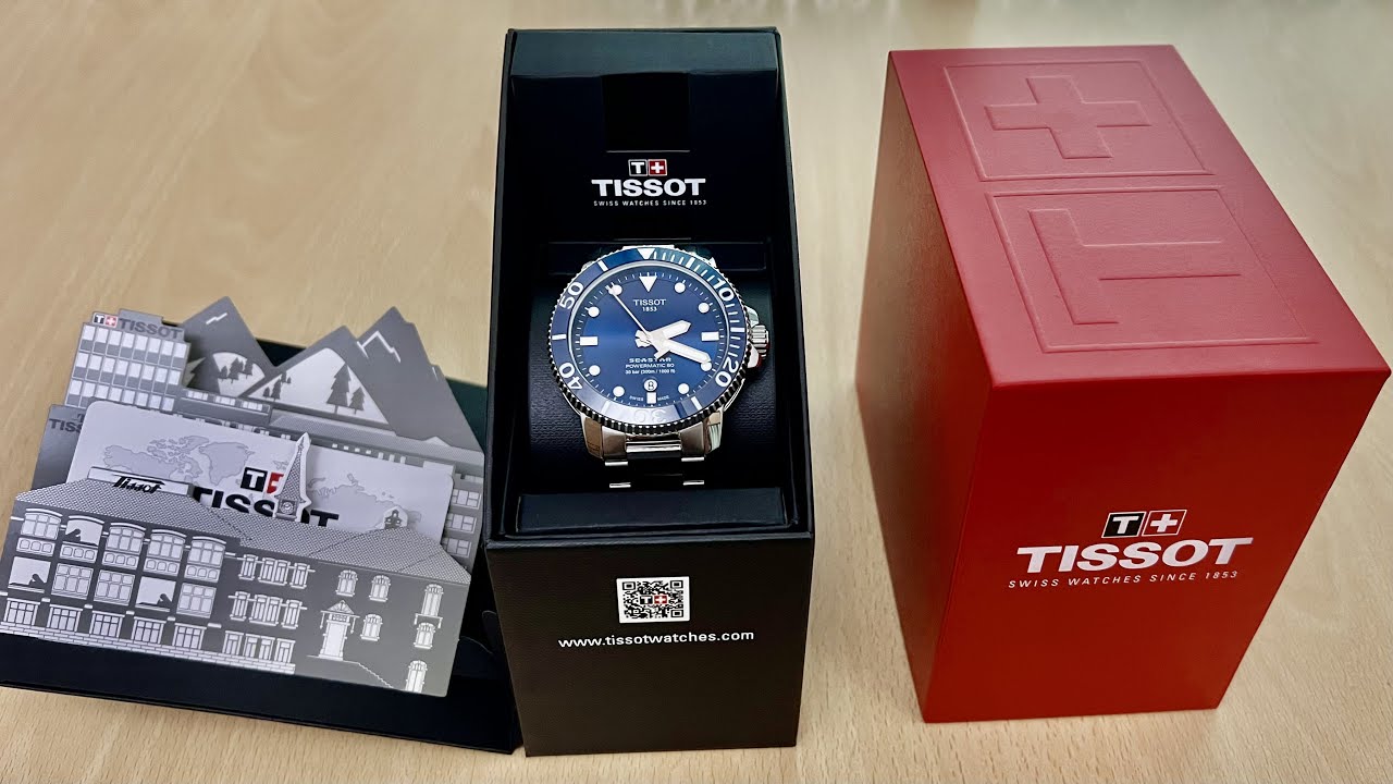 Tissot Seastar1000 Powermatic80 Unboxing