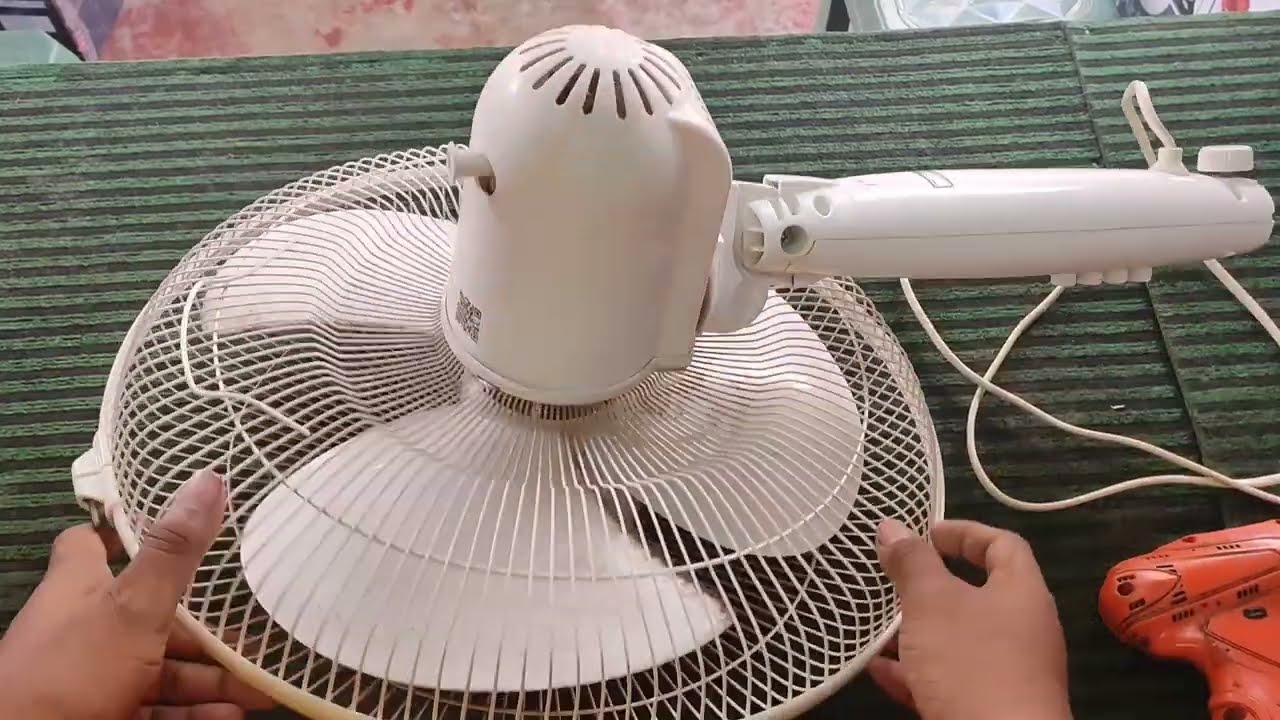 how to repair Usha pedestal fan/stand fan repair Hindi