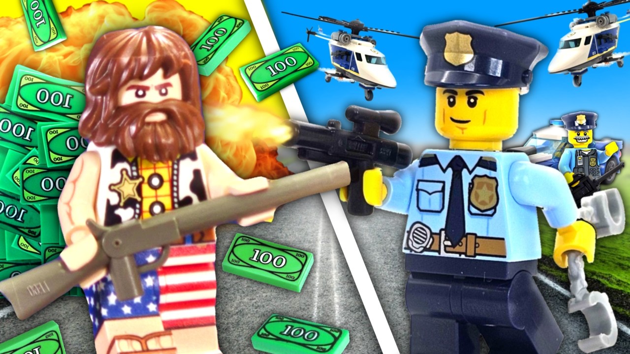 Я смоделировал LEGO Cops vs. Robbers...