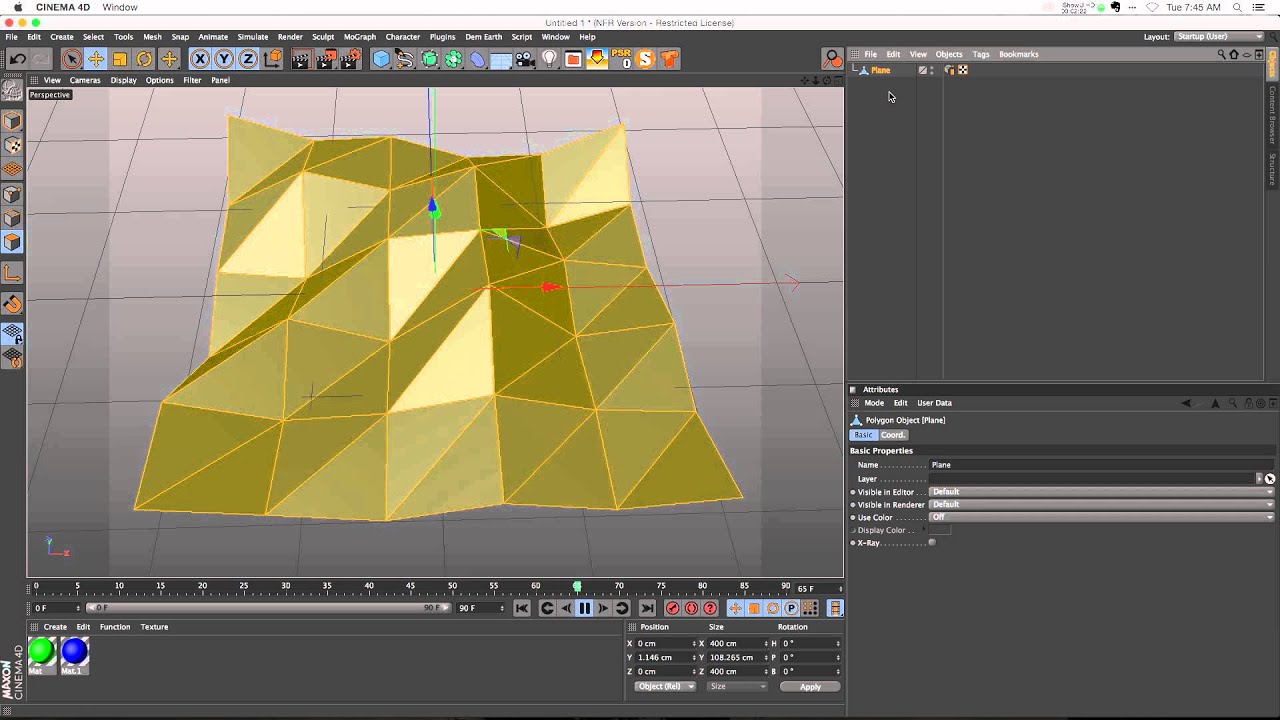 C4D Tutorial: Baking Animated Deformers or Effectors with Point Cache Tag