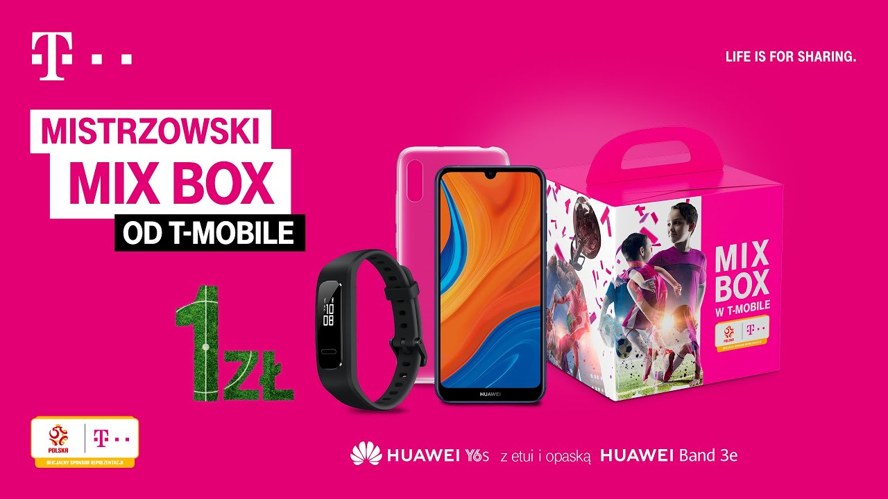 MISTRZOWSKI MIX BOX od T-Mobile za 1 zł!