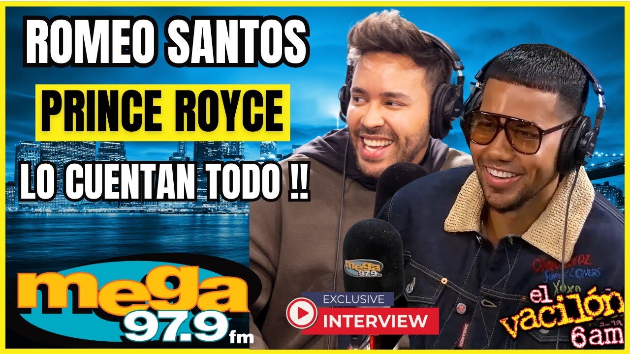 Romeo Santos y Prince Royce Los Secretos Nunca Contado
