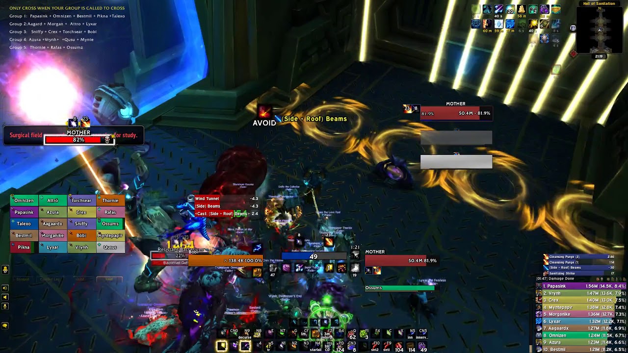 Mythic MOTHER - Balance druid POV