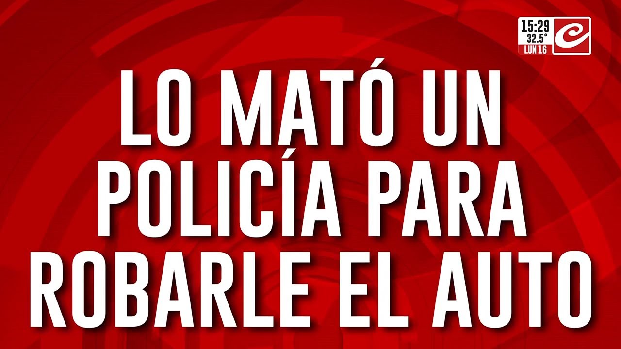 Docente asesinado a balazos por policía: habla su hermana