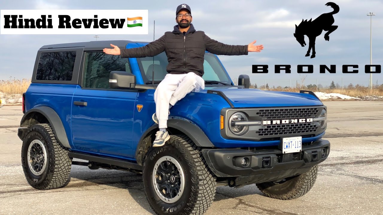Best Off-roading SUV? | 2022 Ford Bronco Badlands | Hindi🇨🇦