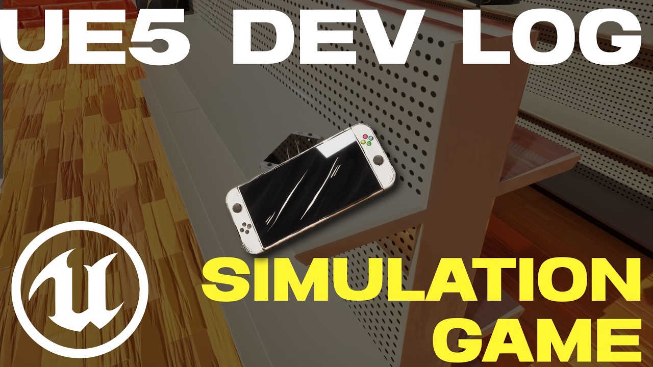 Building a Simulation Game in Unreal Engine 5 Dev Log