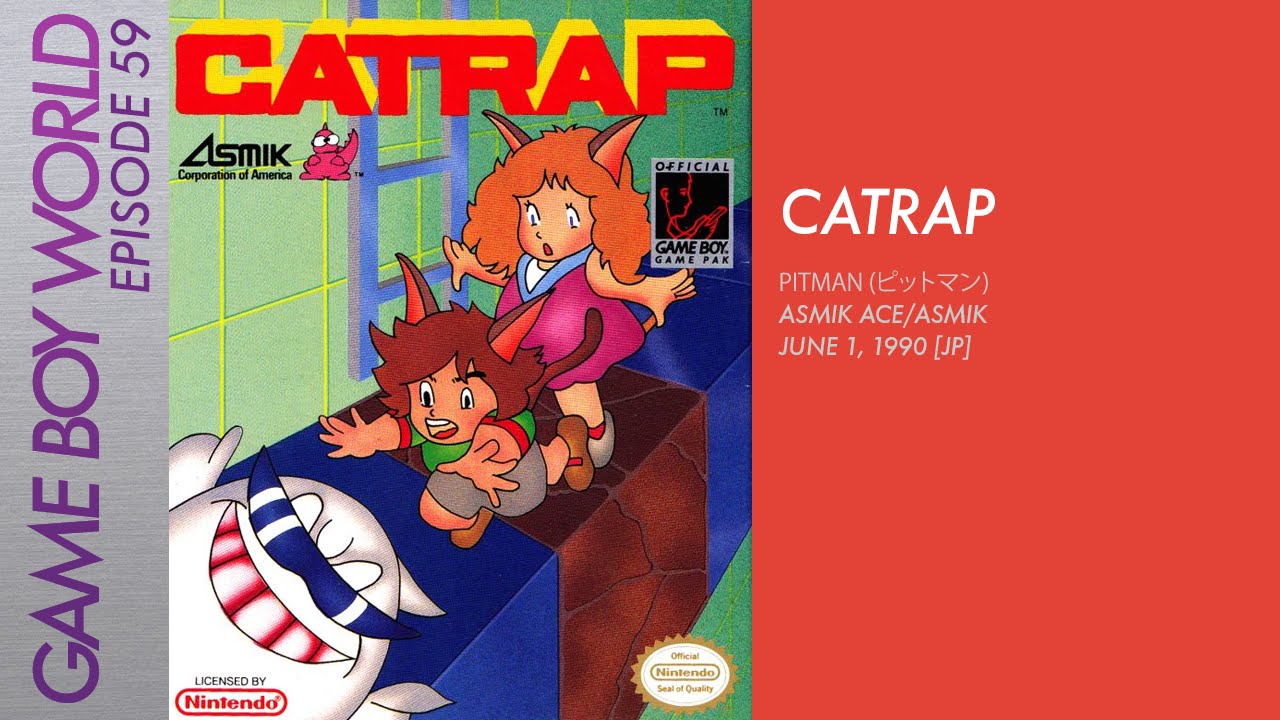 Game Boy World #059: Catrap [Asmik Ace, 1990]