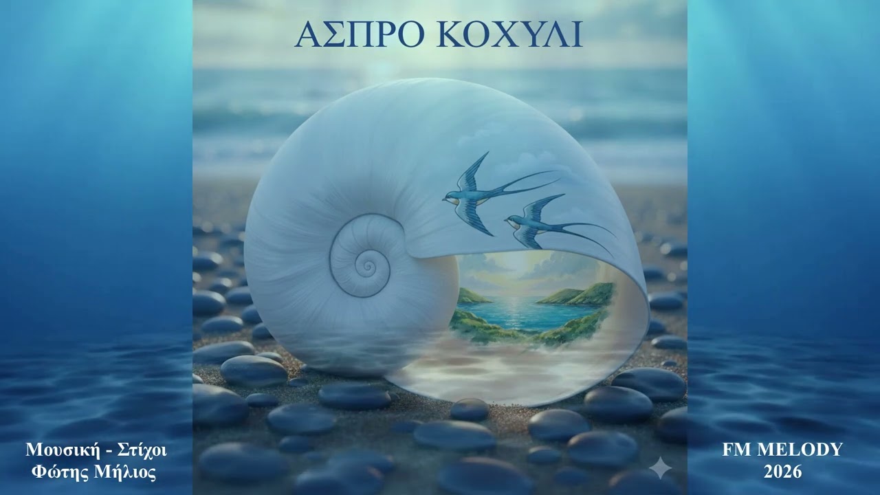 ΑΣΠΡΟ ΚΟΧΥΛΙ (FM MELODY) (Μουσική - Στίχοι: Φώτης Μήλιος)