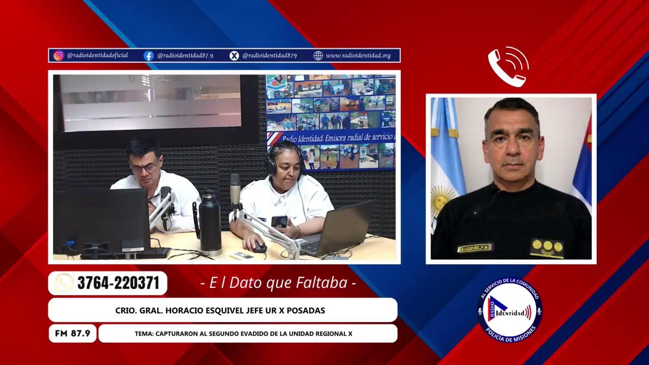 CRIO. GRAL. HORACIO ESQUIVEL JEFE UR X POSADASUR