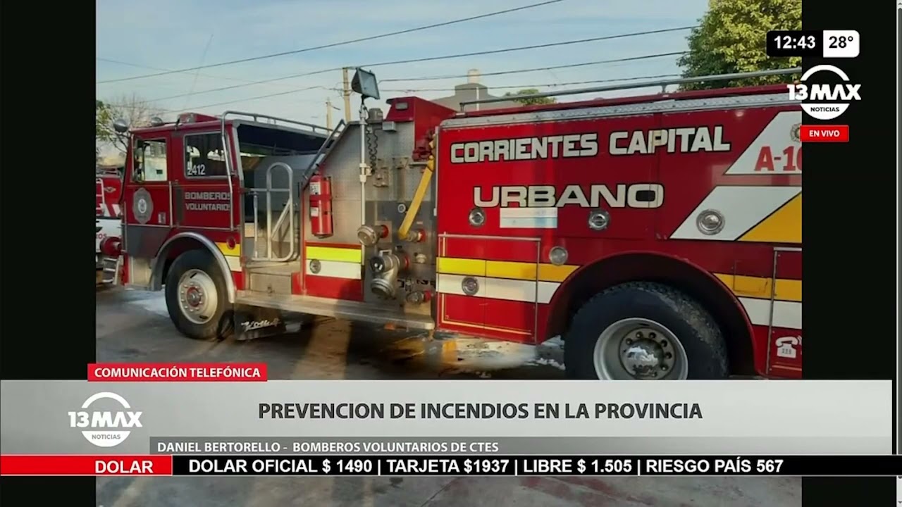 Prevención de incendios en la Provincia - Daniel Bertorello