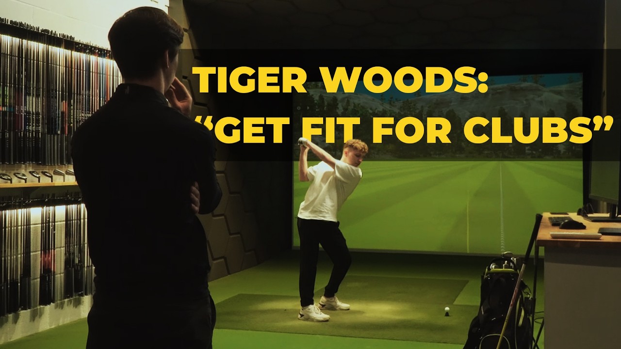 Tiger Woods Says EVERY Golfer Needs a Club Fitting... So I Did