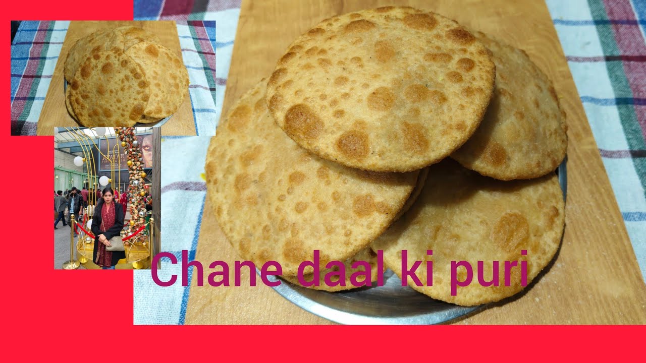 Chane daal ki puri ka recipe#ek baar bnaoge baar baar khane ka man karega 🧆