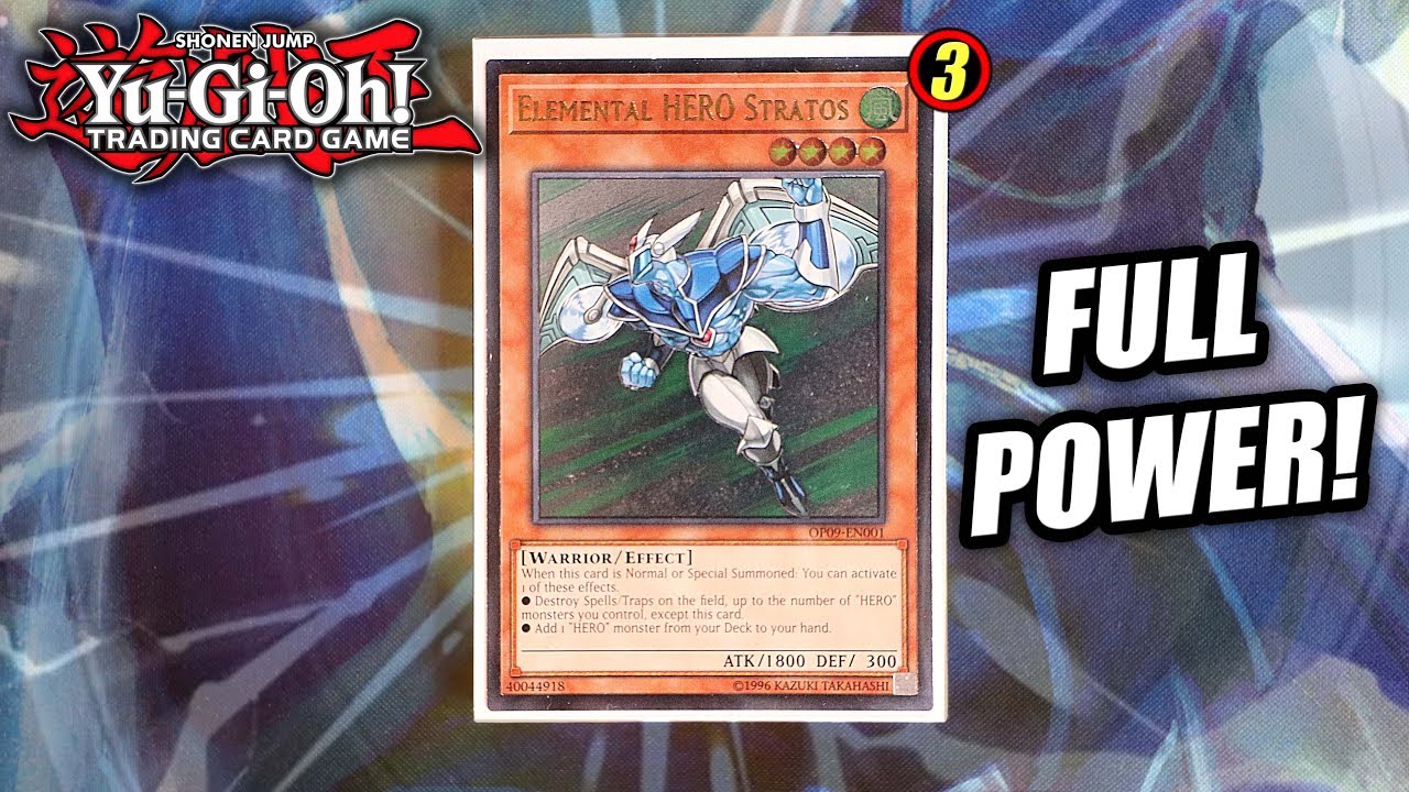 THE FULL POWER HERO DECK PROFILE! NEW OCTOBER 2019 BANLIST + COMBOS! STRATOS IS AT 3! (TOP TIER)