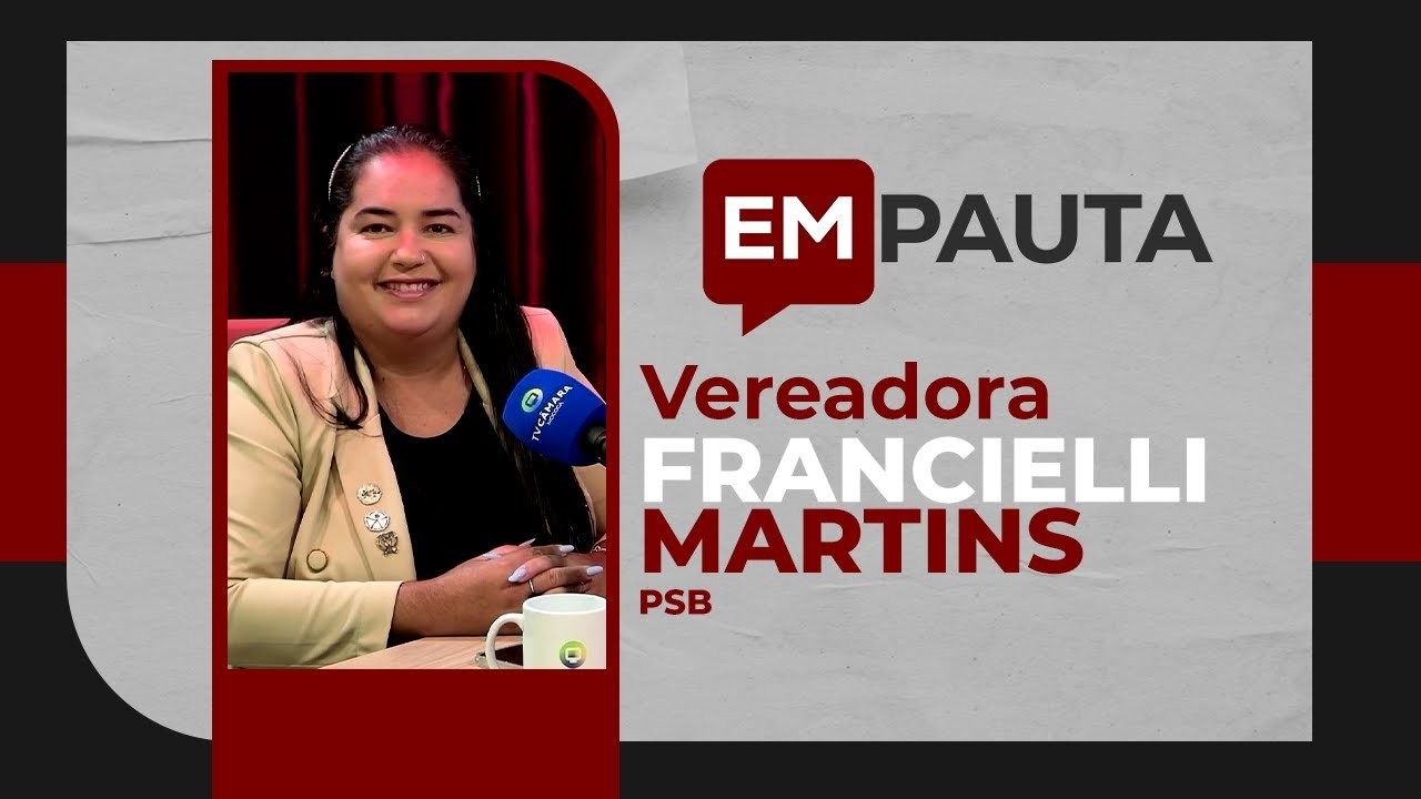 EM PAUTA COM A VEREADORA FRANCIELLI MARTINS E A SECRETÁRIA DE EDUCAÇÃO FÁTIMA MAZIERO