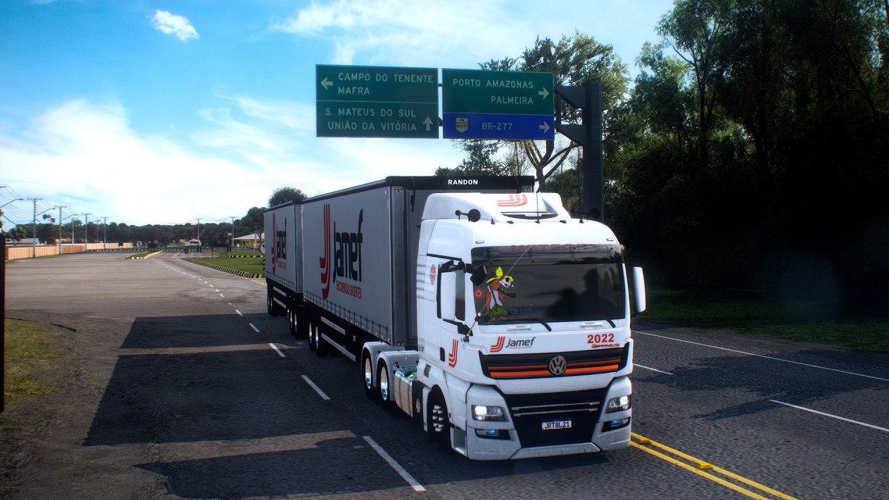 Será que o VW Meteor da Jamef aguenta? Entrega Realista no ETS2!