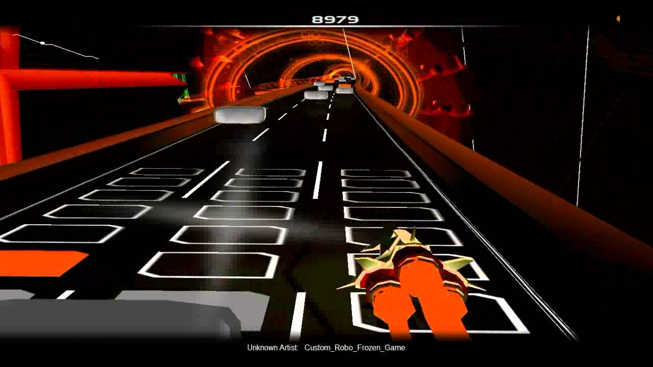 Audiosurf: Custom Robo-Frozen Game