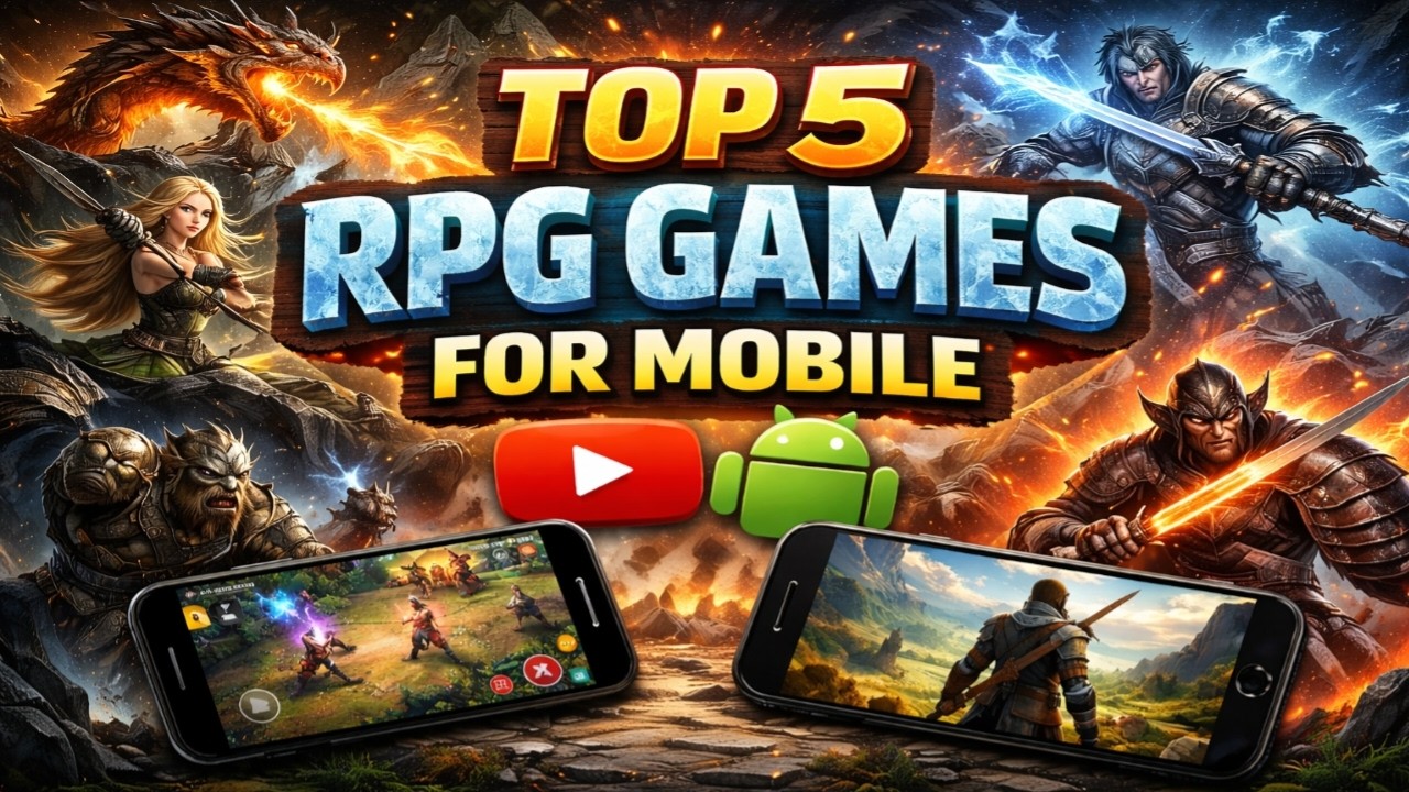Top 5 Best RPG Games for Android & iOS 2026 (High Graphics) oniline/offline