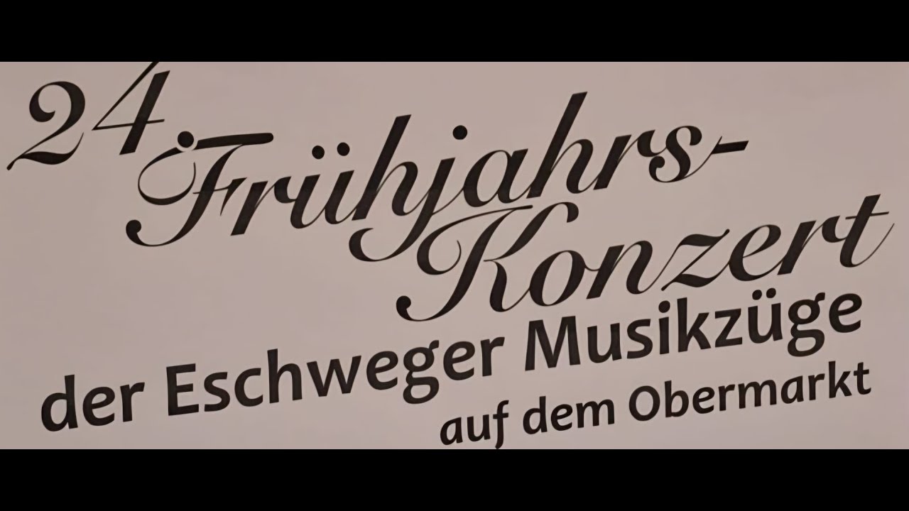 24. Frühjahrskonzert der Eschweger Spielmannszüge