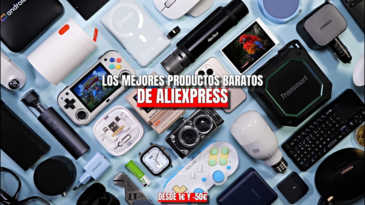 35 productos baratos TOP de ALIEXPRESS 💥 ¡Lo mejor que puedes comprar desde 1€!