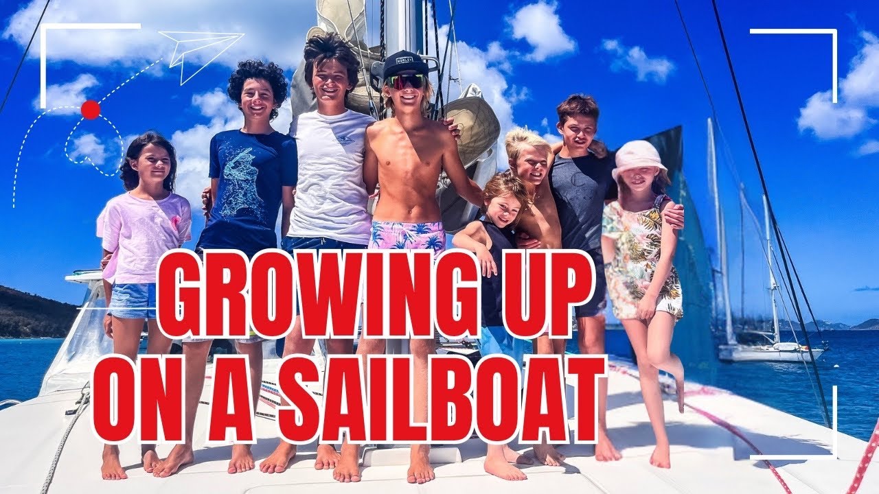 Growing Up Living On A Sailboat (Sailing the US Virgin Islands) Episode 26