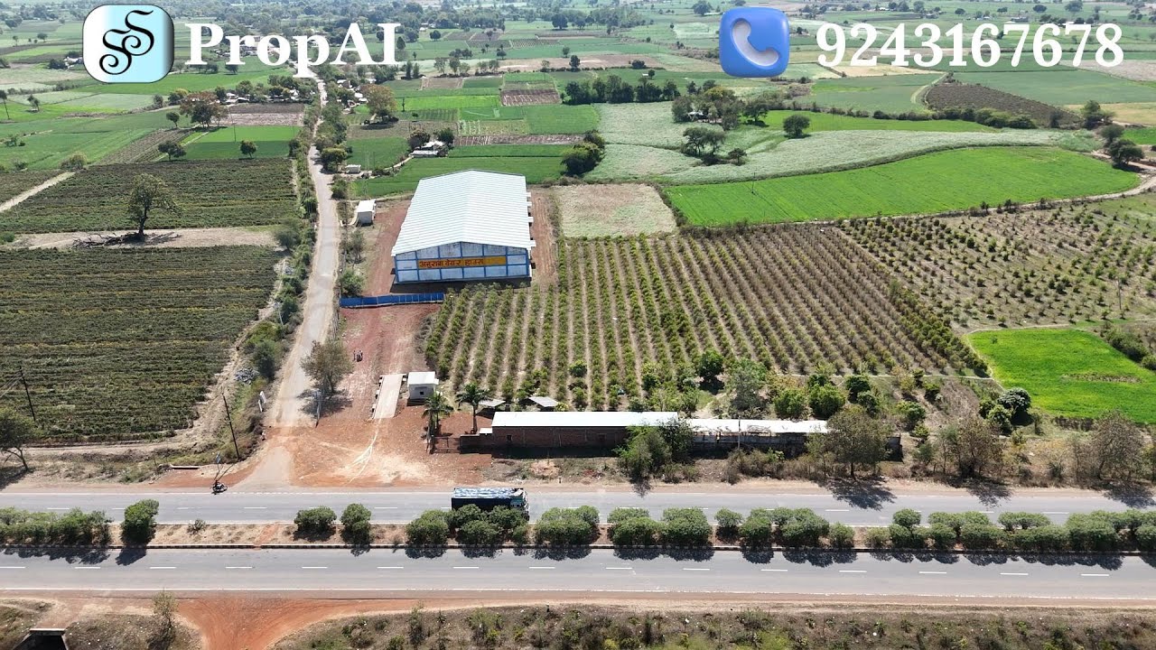 15 Bigha Land with warehouse on Jhansi-Kota (NH-27) near AB Road (NH-46), Kolaras Shivpuri | PropAI