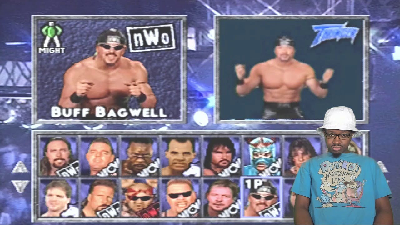 WCW/NWO Thunder - Kevin Nash Playthrough