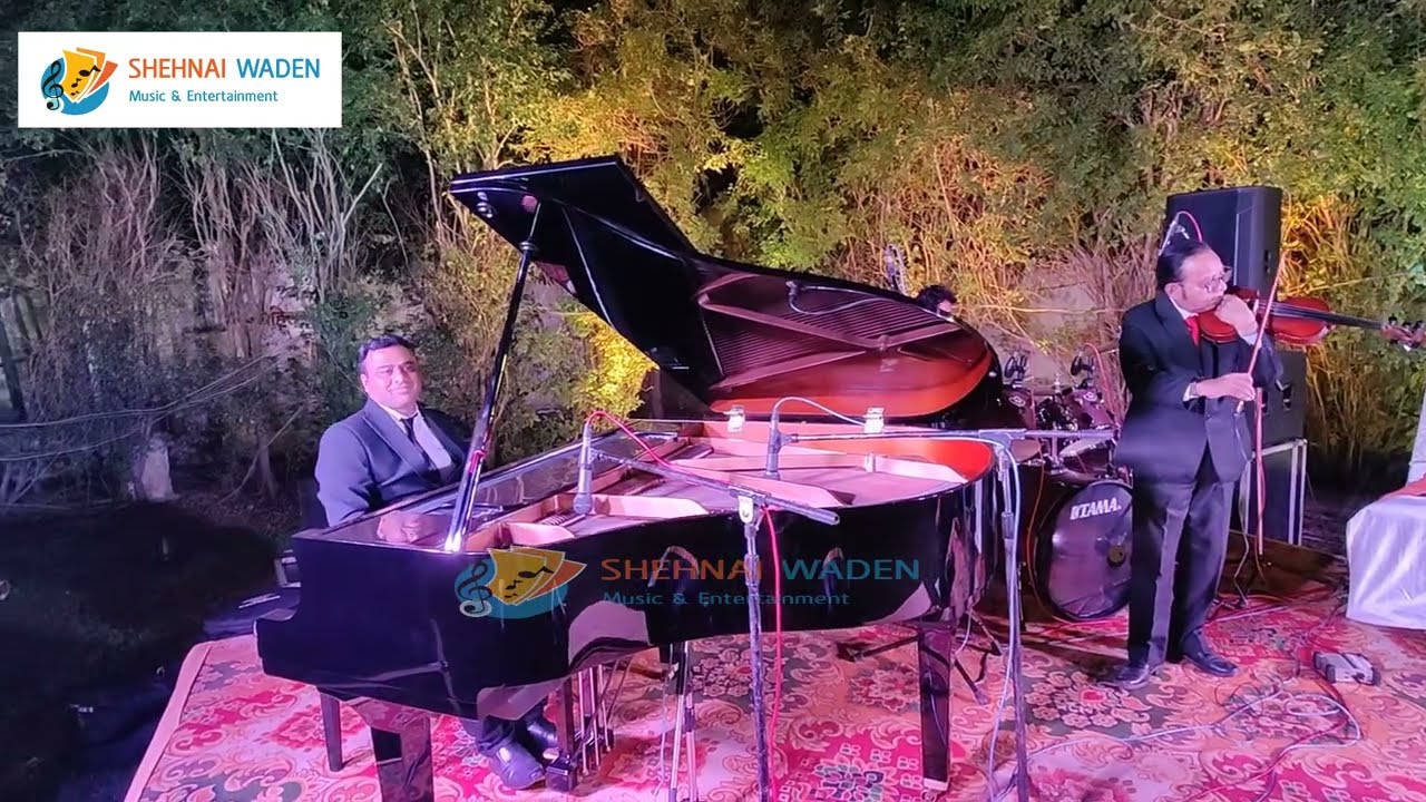 Piano for Wedding, Pianist in Delhi NCR India - Shehnai Waden Events #shehnaiwaden