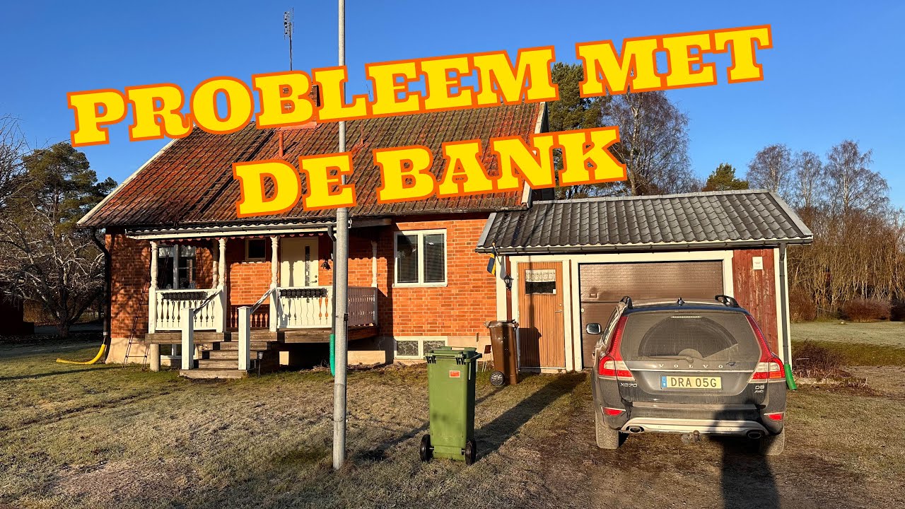 745 ZWEDEN VLOG: DE BANK WERKT NIET MEE