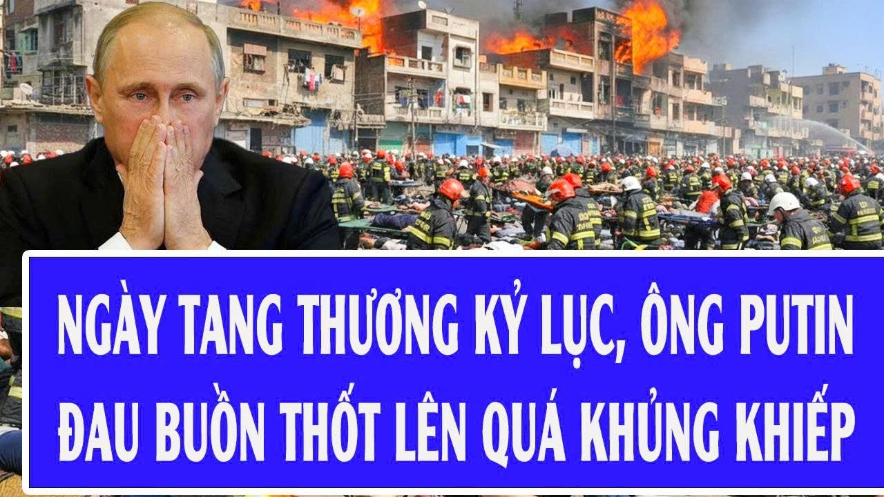 Quốc tế hôm nay 7/2: Ngày tang thương kỷ lục, ông Putin đau buồn thốt lên quá khủng khiếp