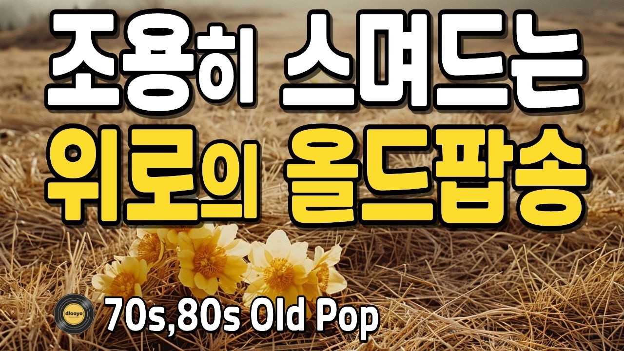듣는순간 마음속에 조용히 스며드는 위로 (마음이 편안해지는 템포)| Vol. 61 | 추억의 올드팝송 명곡 플레이리스트 ㅣ 7080 레트로팝  70’s 80’s Old Pop