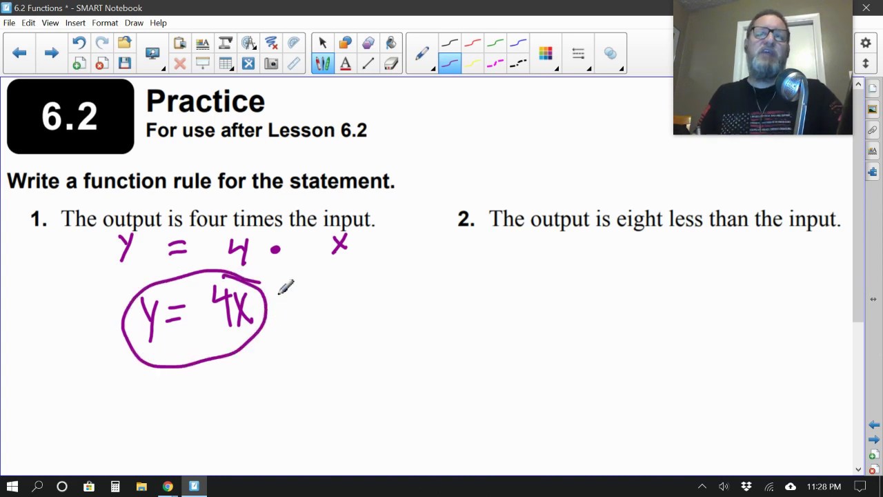 Representations of Functions - Middle School Math