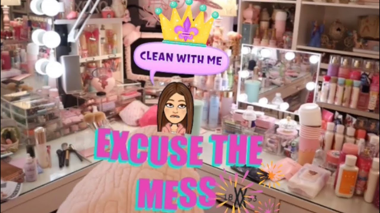 EXTREME BEAUTY ROOM | Clean w/ ME!