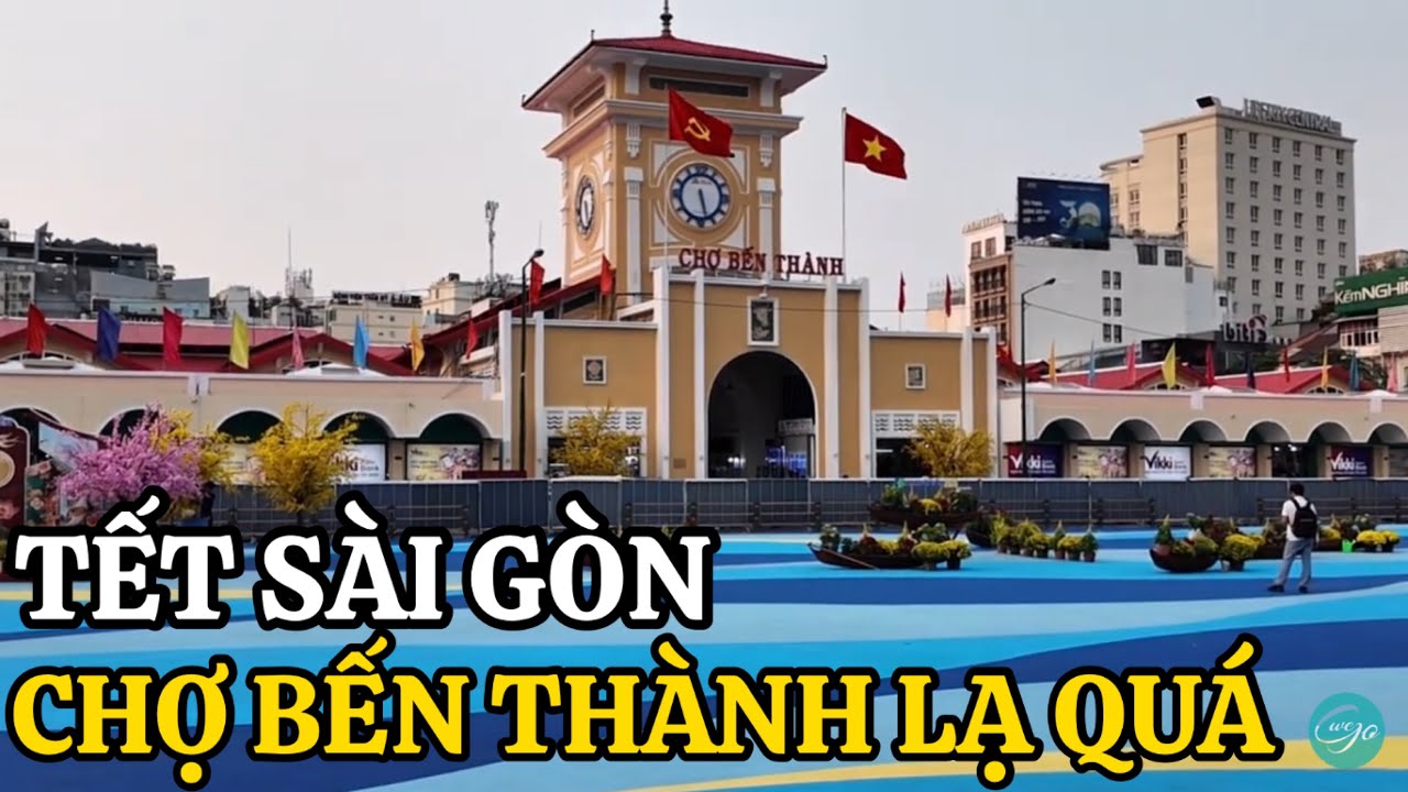 SÀI GÒN TẾT LẠ CÔNG VIÊN NƯỚC CHỢ BẾN THÀNH GIÁ ĐÔ LA MỸ LAO DỐC 