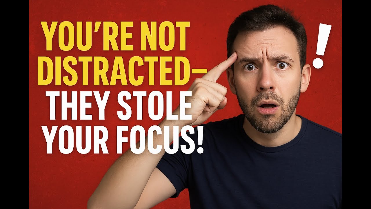 You’re Not Distracted—They STOLE Your Focus! Find Out How