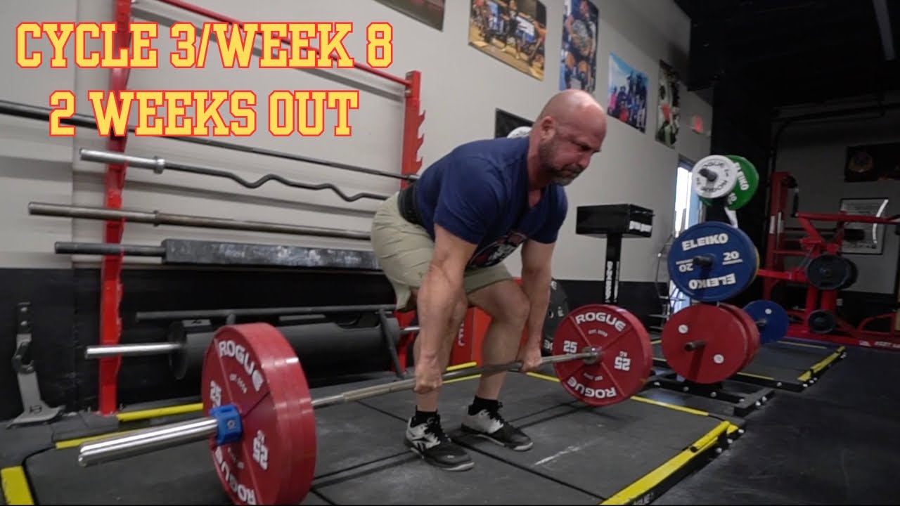 Cycle 3/Week 8 - Weeks Out
