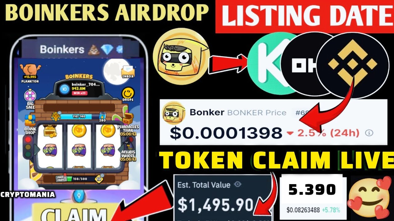 Boinkers Airdrop Listing Date | Boinkers Coin Price | Boinkers Coin Withdrawal | Boinkers TGE Date 