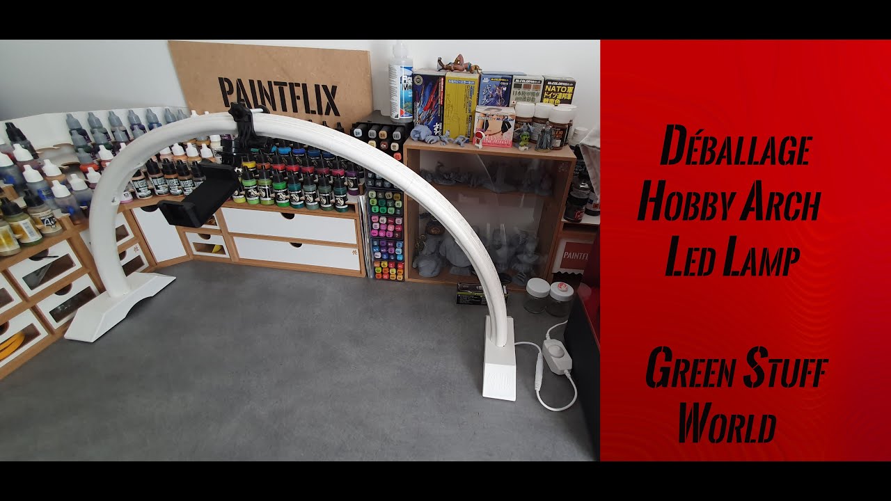 D&eacute;ballage Hobby Arch Led Lamp (Green Stuff World)