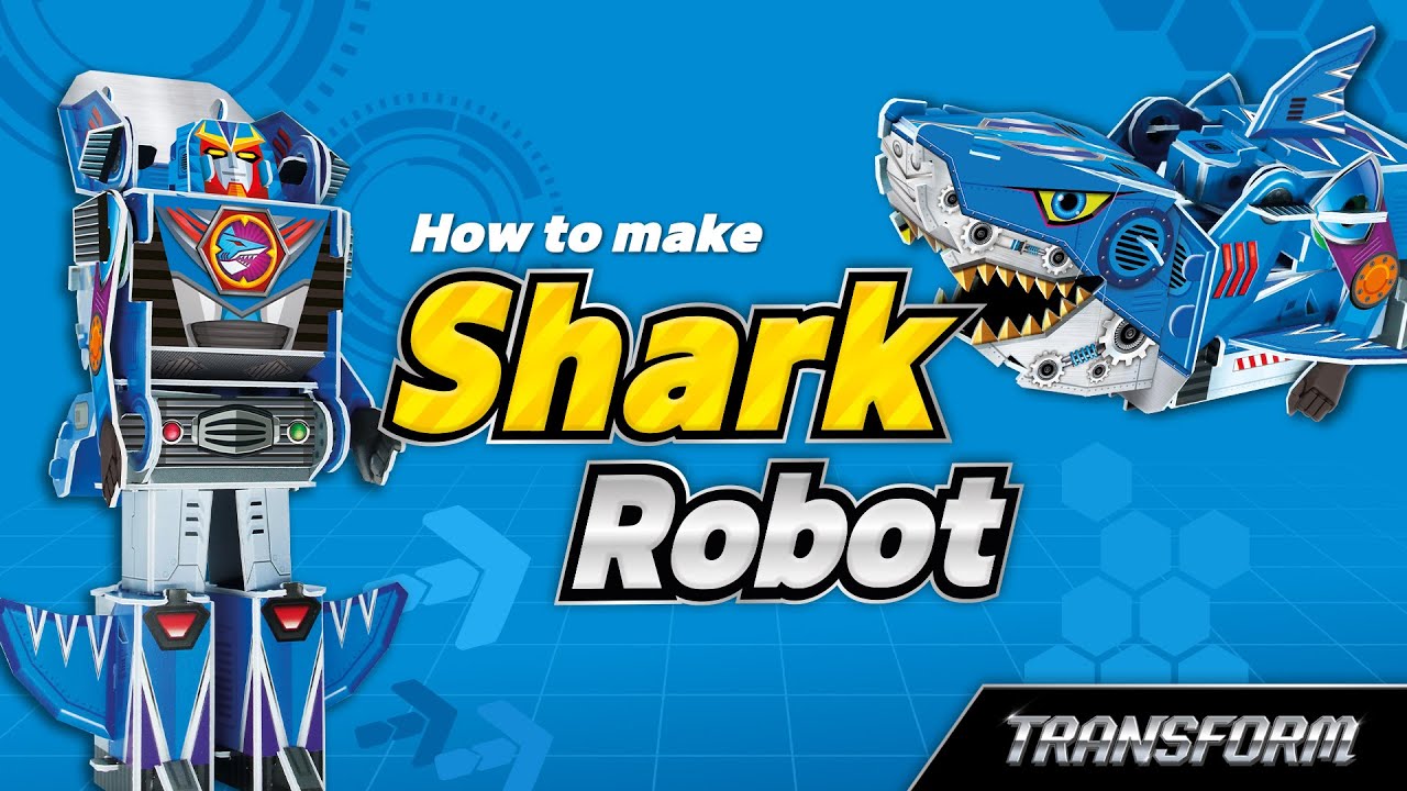 [Transform] How to make Shark Robot