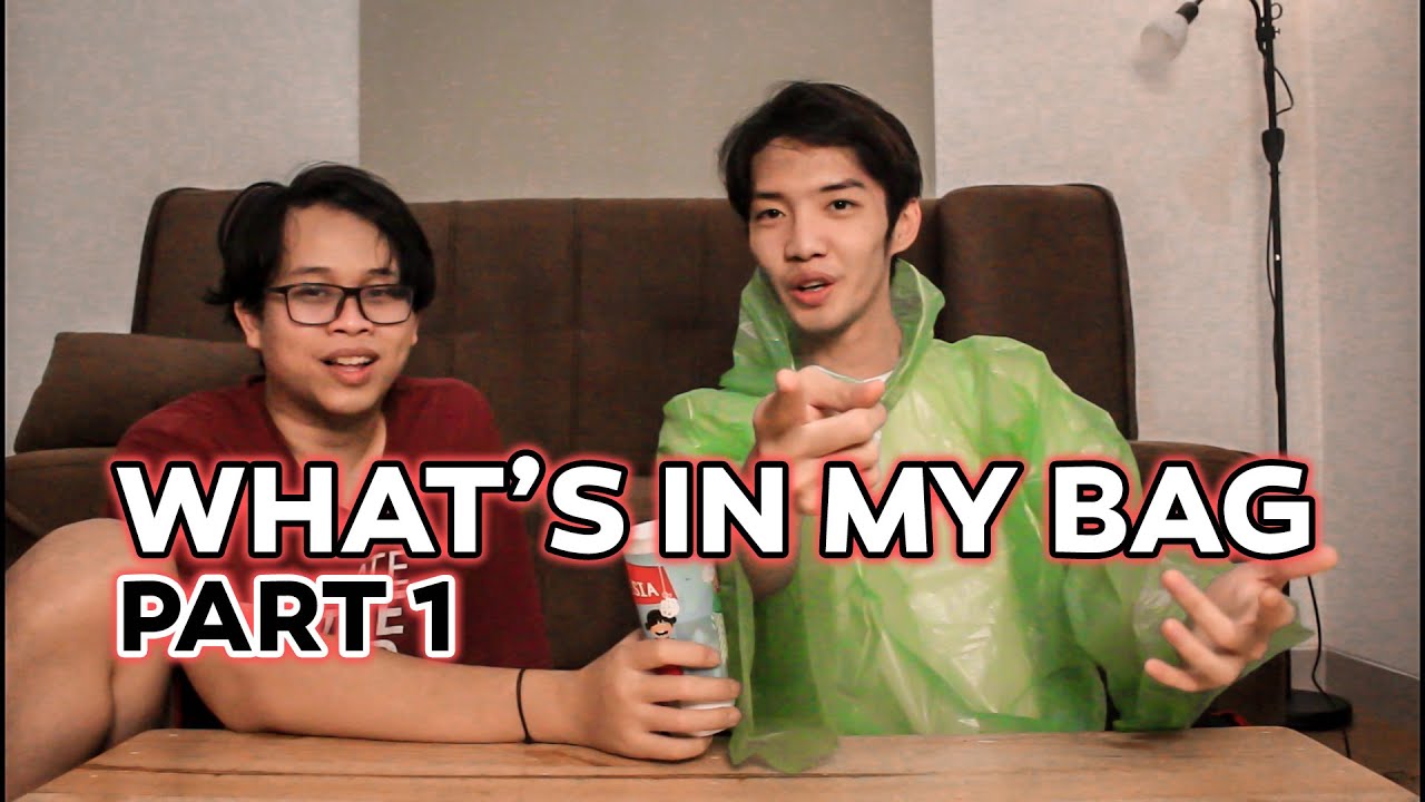 IMPROVE COMEDY - "What's in my bag challenge" Part.1 (feat 