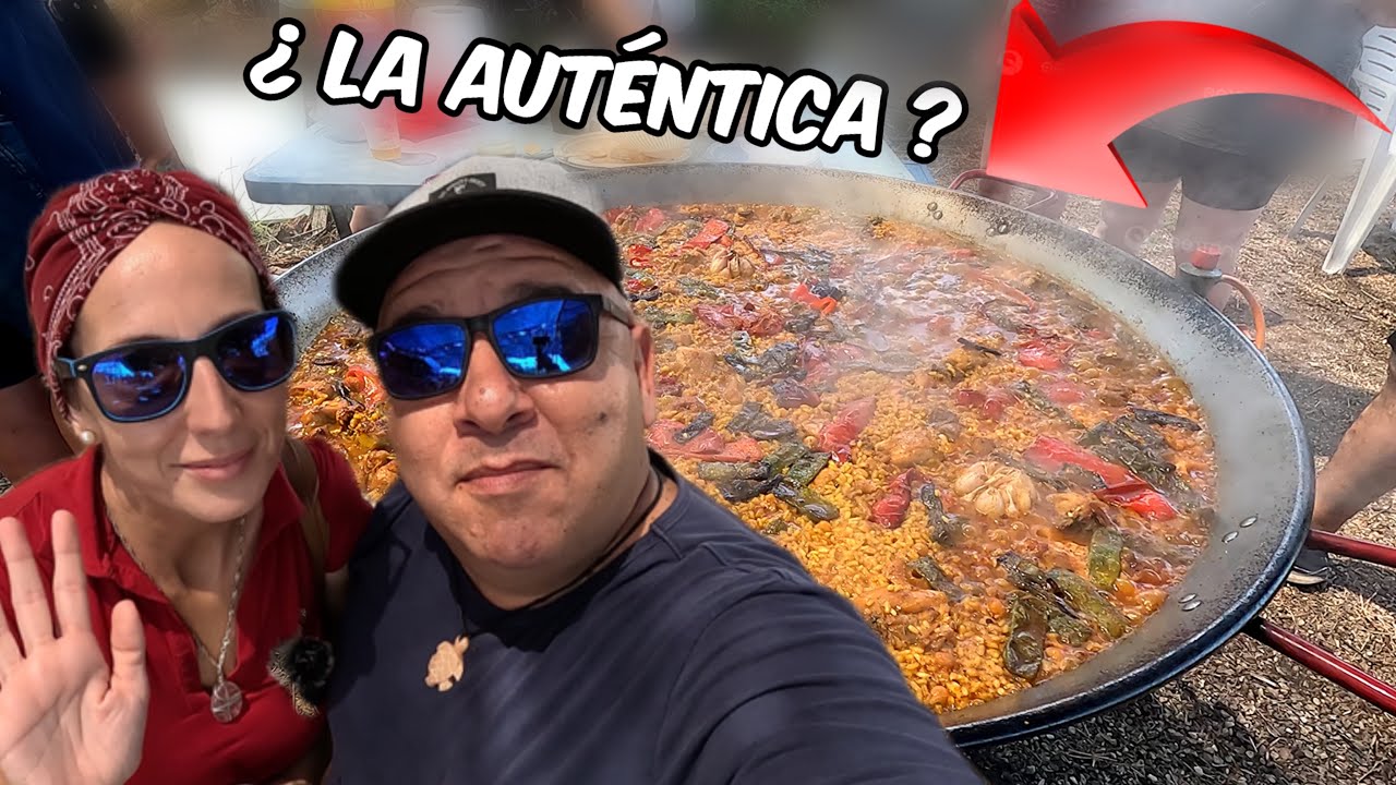 Probando PAELLA Alicantina AUTÉNTICA. COSTA BLANCA. PAELLA. España