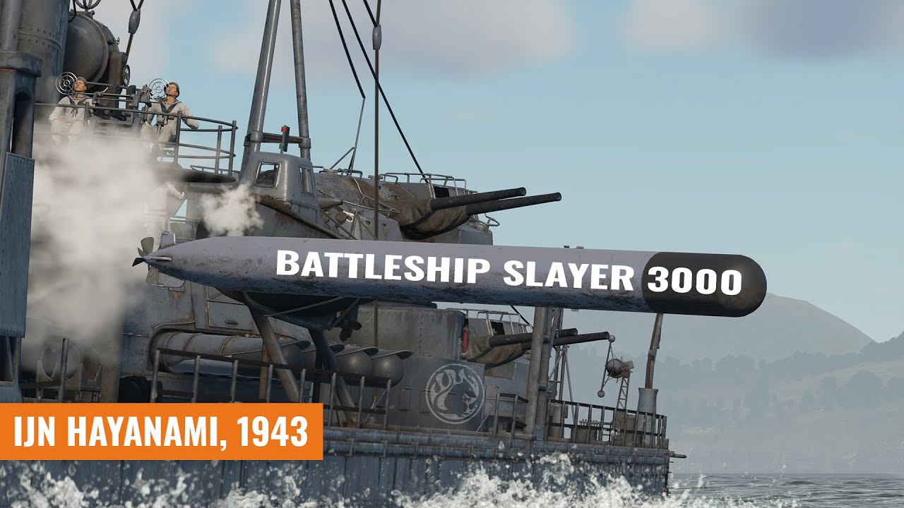 IJN Hayanami - The Battleship Slayer [War Thunder]