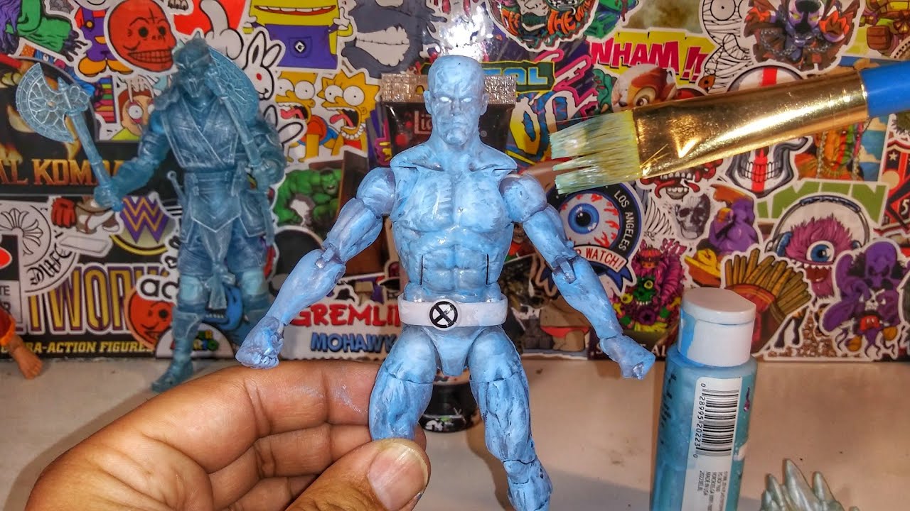 CUSTOMIZING ICEMAN IN UNDER 30 MINUTES! MARVEL LEGENDS TUTORIAL VIDEO!