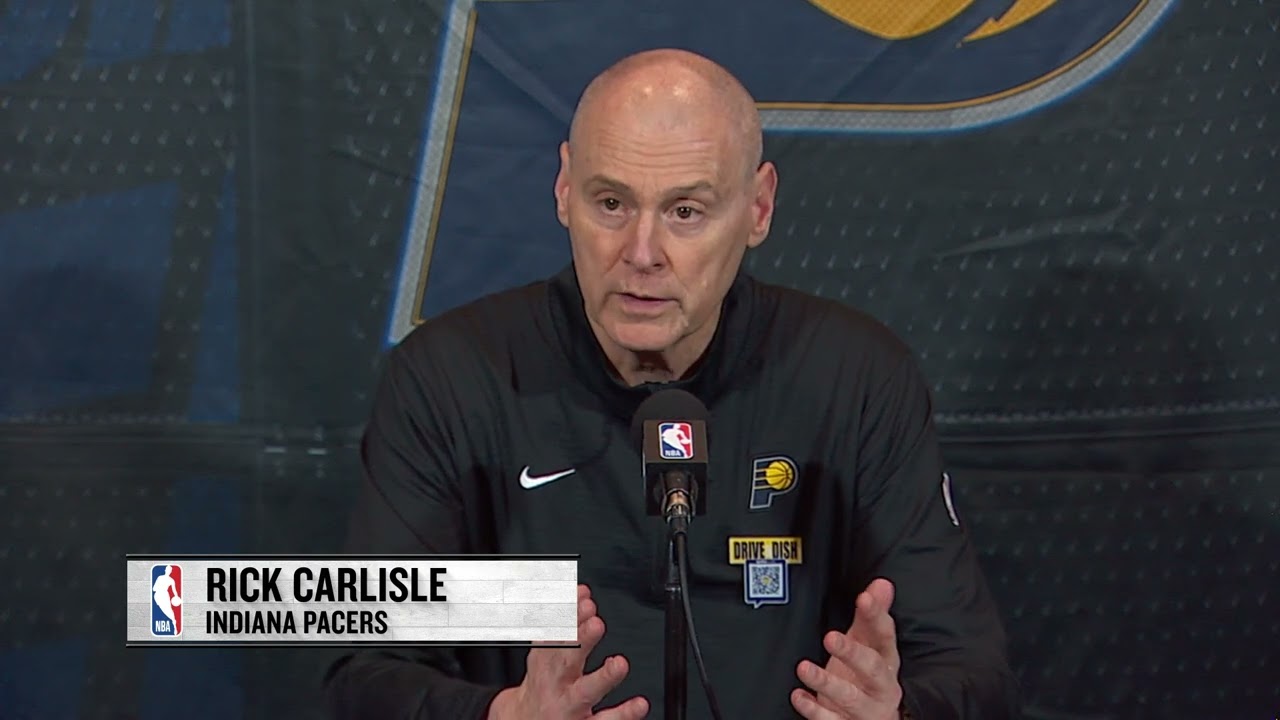 Rick Carlisle coach of Pacers postgame interview 11 18 2024