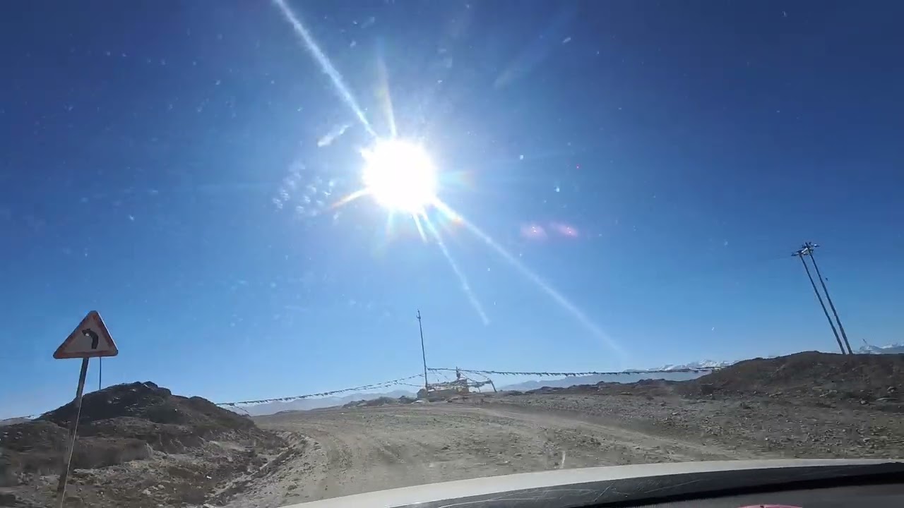 Korala border from lomanthang Mustang, Nepal